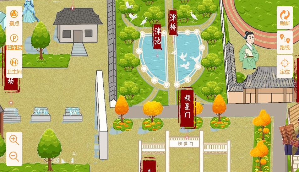 林口手绘地图景区语音讲解导览系统：智慧景区建设的基石